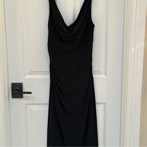 White House Black Market Elegant Black Sleeveless Dress